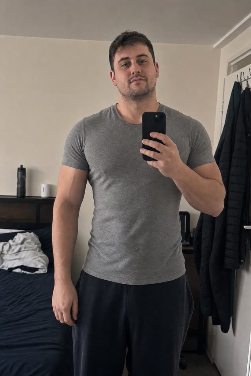 After — AI weight loss visualization